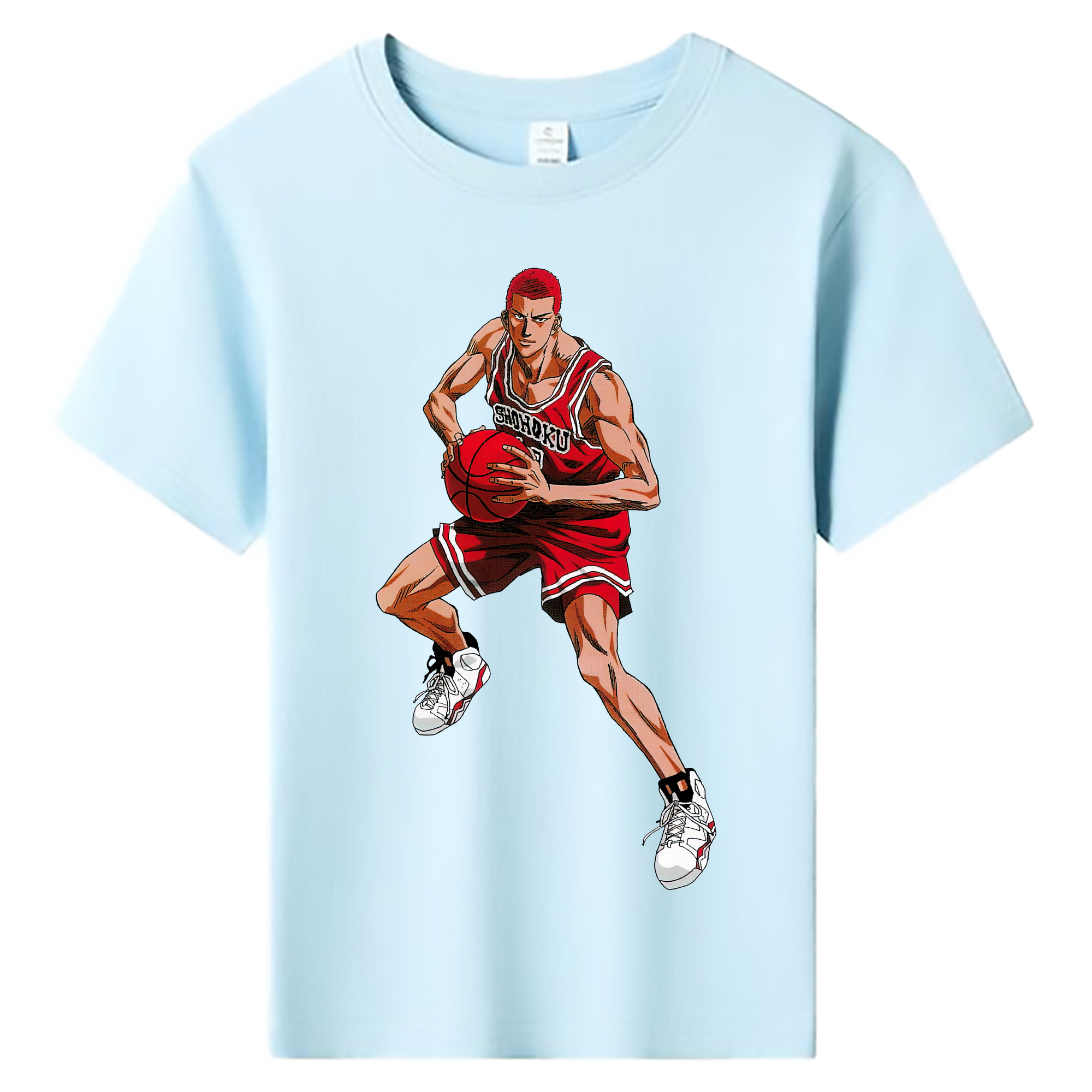 （画像用） SLAM DUNK／スラムダンク 綿100％キッズTシャツ（フロントプリント）